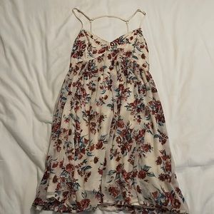 Hollister floral tank top dress